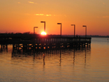 Sunset on Topsail Island